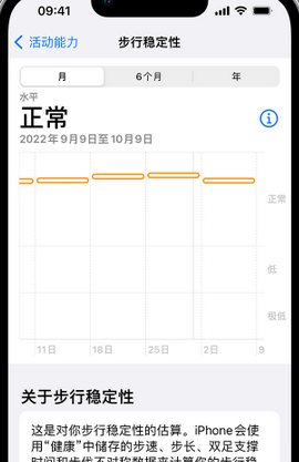 渝北iPhone手机维修如何在iPhone开启'步行稳定性通知'