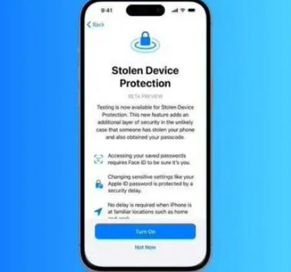 渝北苹果授权维修店分享被盗设备保护功能开启方法 