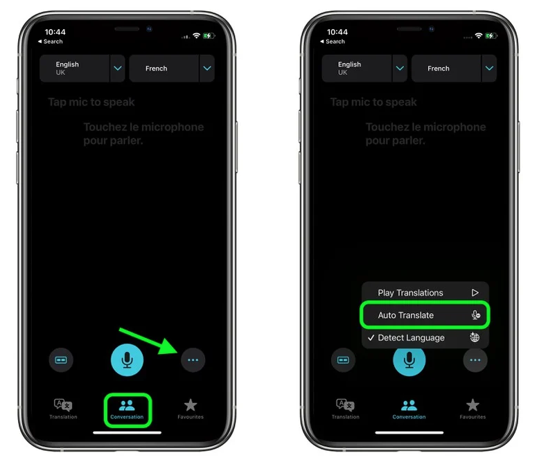 渝北苹果手机维修分享iOS 15 “翻译” App 新改进 